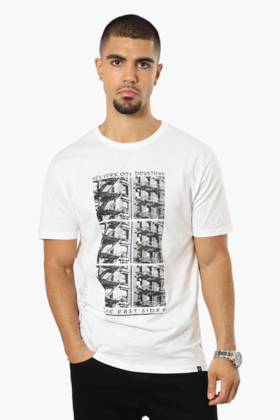 Mecca New York City Print Tee - White - Mens Tees & Tank Tops - International Clothiers