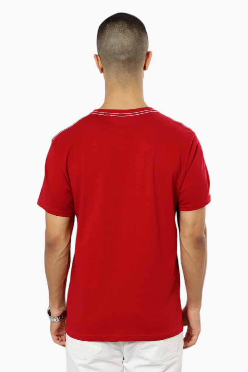 Super Triple Goose Racing Print Tee - Red - Mens Tees & Tank Tops - International Clothiers