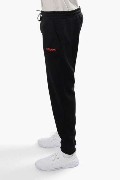 Canada Weather Gear Solid Tie Waist Joggers - Black - Mens Joggers & Sweatpants - International Clothiers