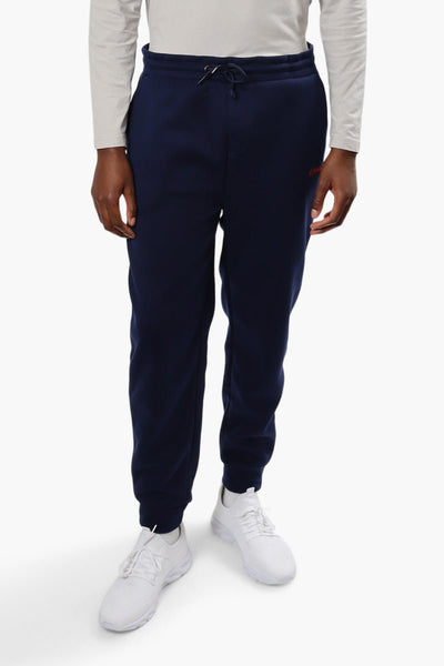 Canada Weather Gear Solid Tie Waist Joggers - Navy - Mens Joggers & Sweatpants - International Clothiers