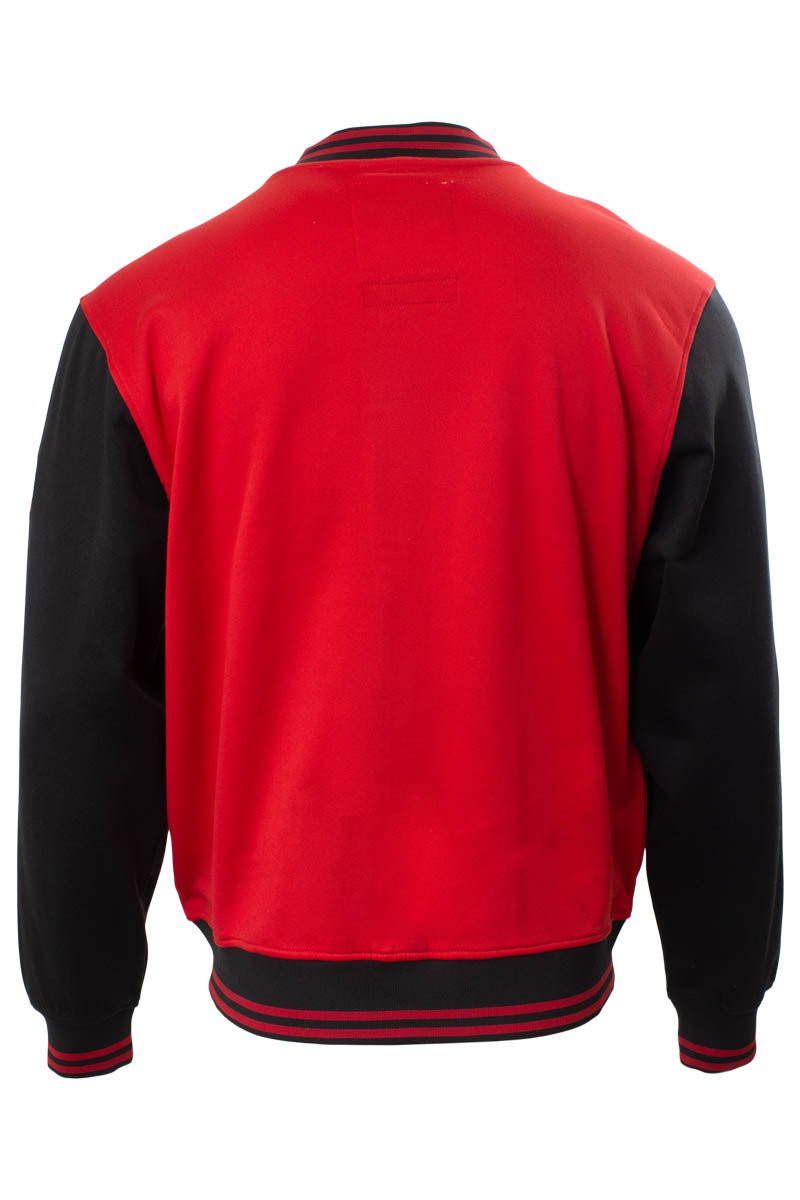 Canada Weather Gear Varsity Lightweight Jacket - Red - Mens Lightweight Jackets - International Clothiers