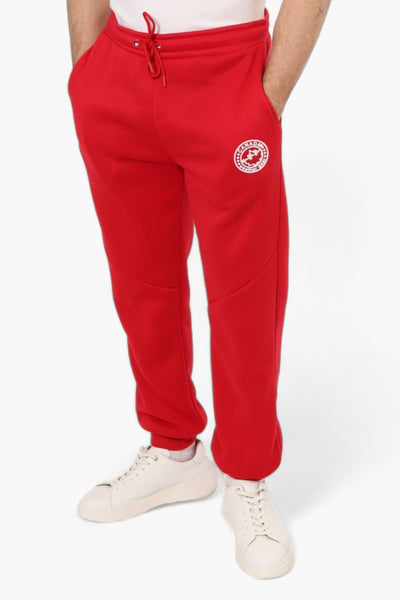 Canada Weather Gear Solid Tie Waist Joggers - Red - Mens Joggers & Sweatpants - International Clothiers