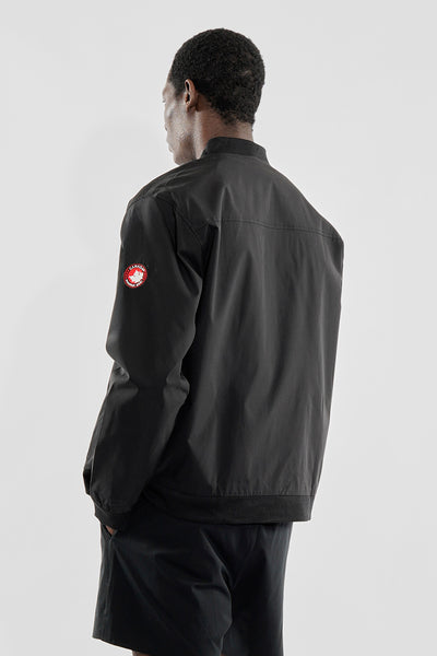 Canada Weather Gear Basic Zip Up Bomber Lightweight Jacket - Black