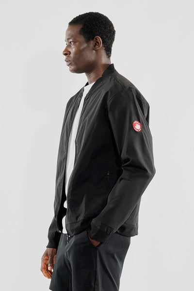 Canada Weather Gear Basic Zip Up Bomber Lightweight Jacket - Black