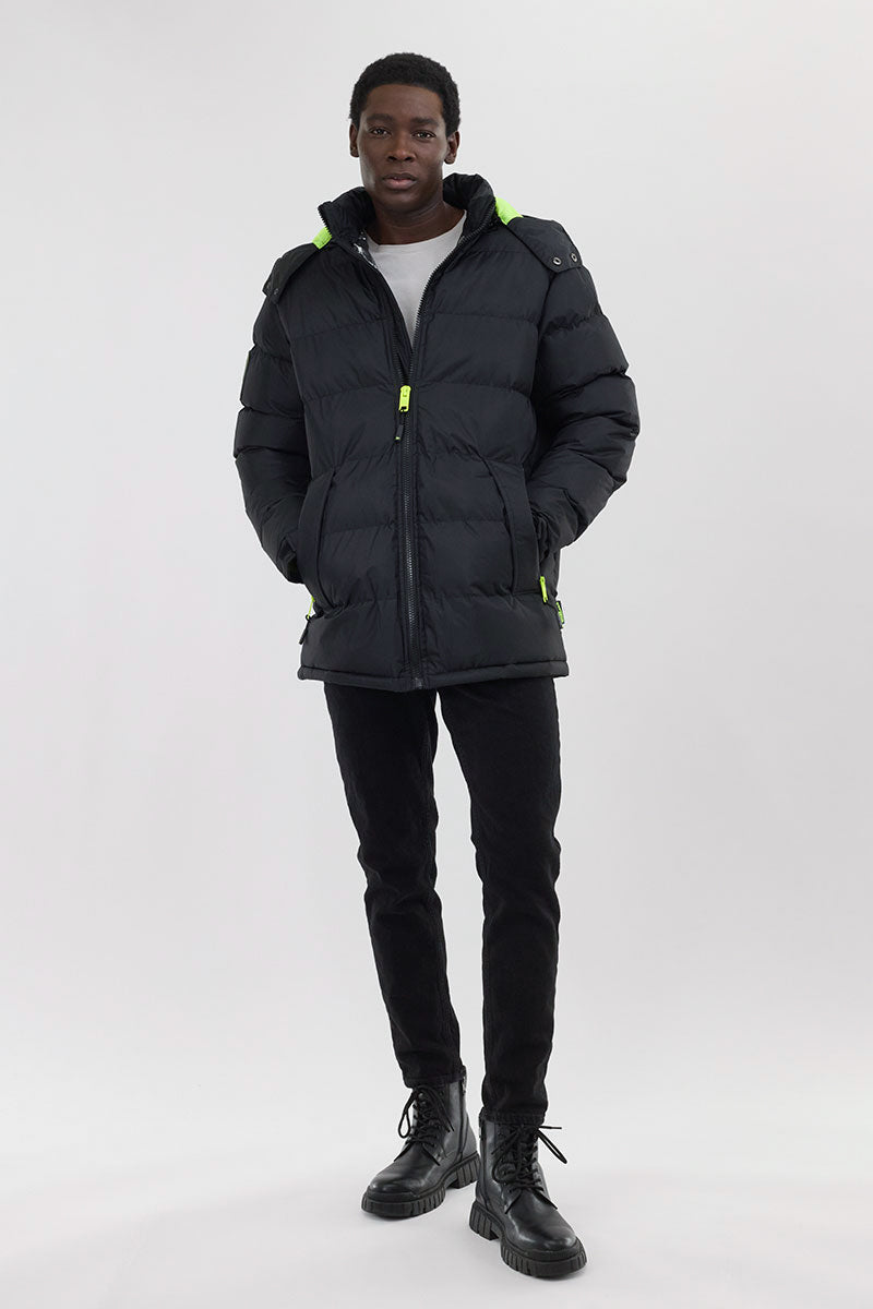 Super Triple Goose Thermal-Foil Lining Bomber Jacket - Green - Mens Bomber Jackets - International Clothiers