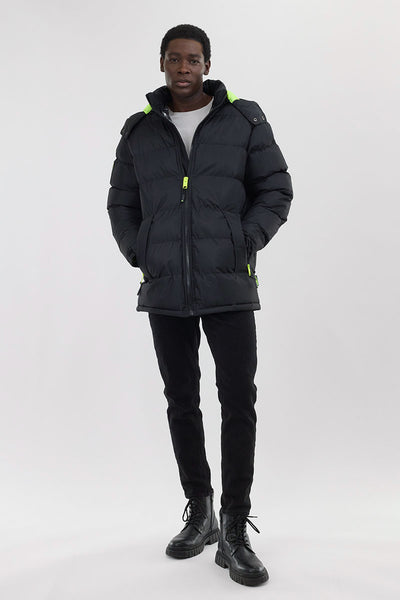Super Triple Goose Thermal-Foil Lining Bomber Jacket - Green - Mens Bomber Jackets - International Clothiers