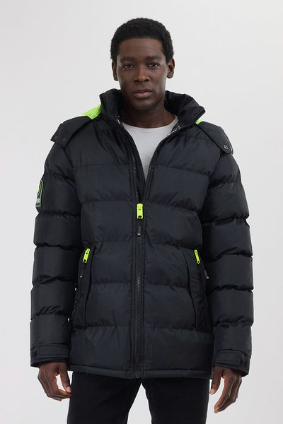 Super Triple Goose Thermal-Foil Lining Bomber Jacket - Green - Mens Bomber Jackets - International Clothiers
