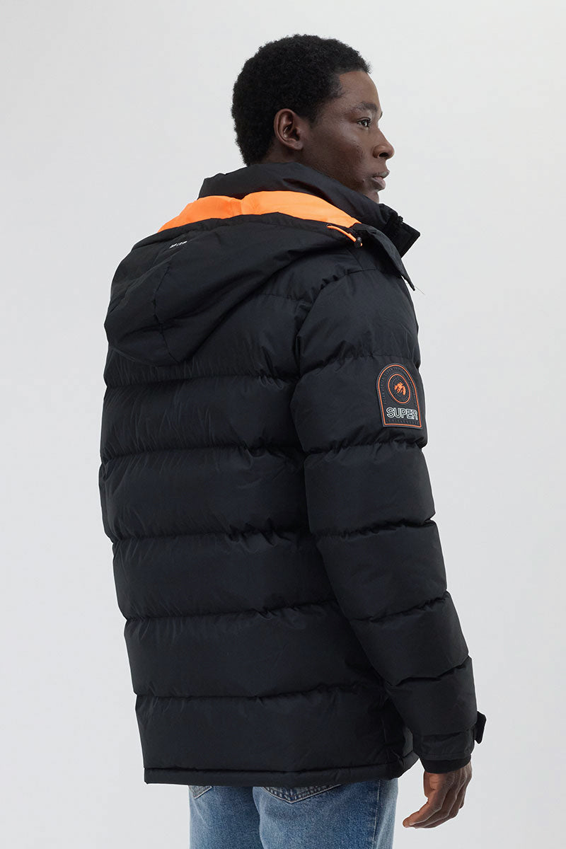 Super Triple Goose Thermal-Foil Lining Bomber Jacket - Orange - Mens Bomber Jackets - International Clothiers