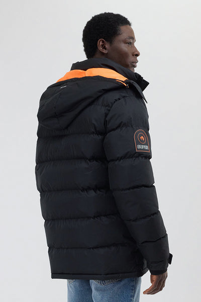 Super Triple Goose Thermal-Foil Lining Bomber Jacket - Orange - Mens Bomber Jackets - International Clothiers