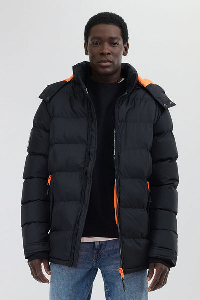 Super Triple Goose Thermal-Foil Lining Bomber Jacket - Orange - Mens Bomber Jackets - International Clothiers