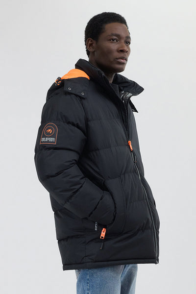 Super Triple Goose Thermal-Foil Lining Bomber Jacket - Orange - Mens Bomber Jackets - International Clothiers