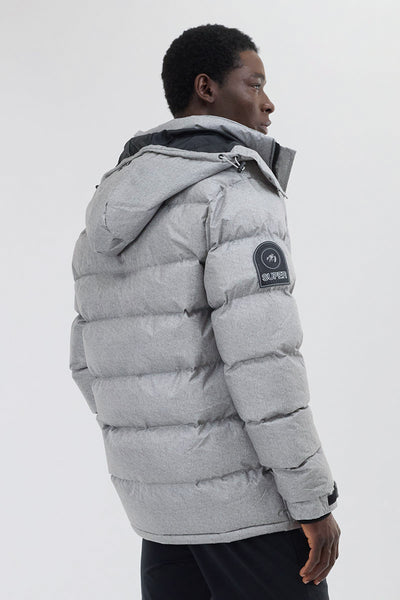 Super Triple Goose Thermal-Foil Lining Bomber Jacket - Grey - Mens Bomber Jackets - International Clothiers