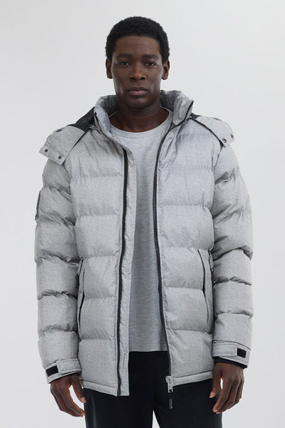 Super Triple Goose Thermal-Foil Lining Bomber Jacket - Grey - Mens Bomber Jackets - International Clothiers