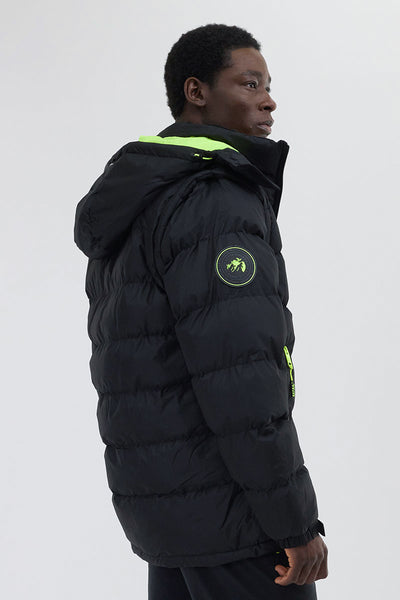 Super Triple Goose Zip Off Sleeve Bomber Jacket - Green - Mens Bomber Jackets - International Clothiers