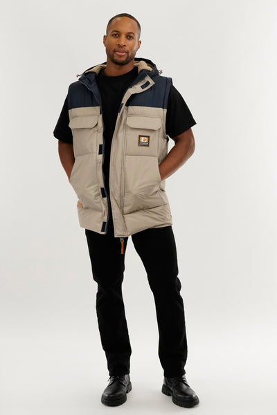 Parka à manches amovibles Canada Work Gear - Beige
