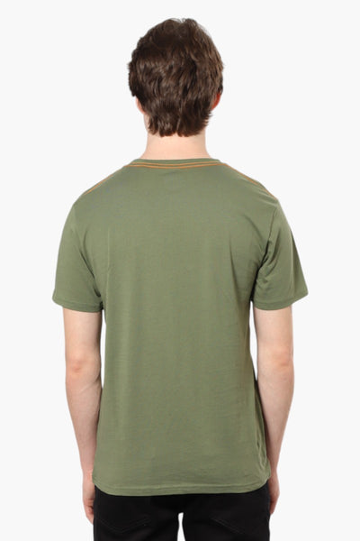 Canada Weather Gear Printed Short Sleeve Tee - Olive - Mens Tees & Tank Tops - International Clothiers