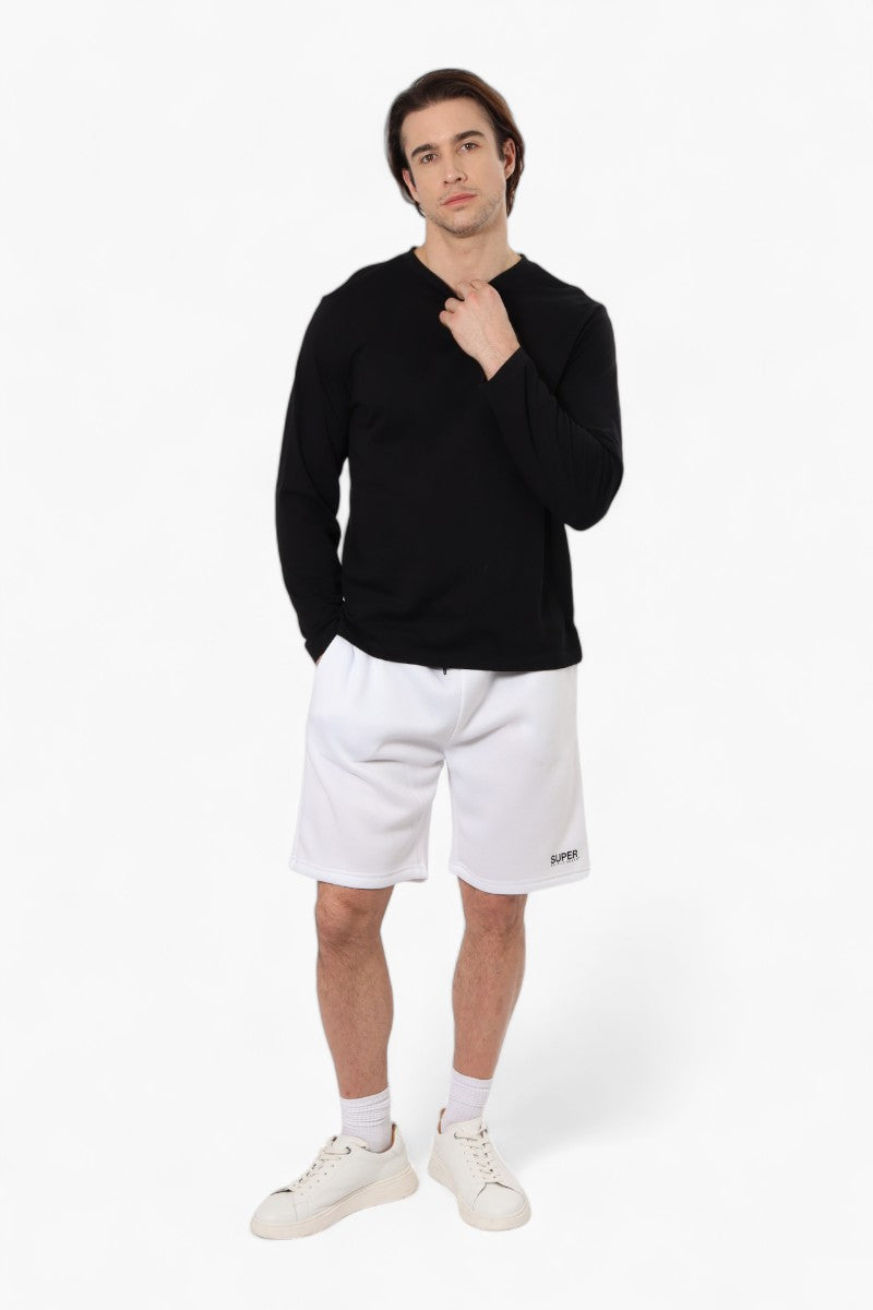 Super Triple Goose Solid Core Shorts - White - Mens Shorts & Capris - International Clothiers
