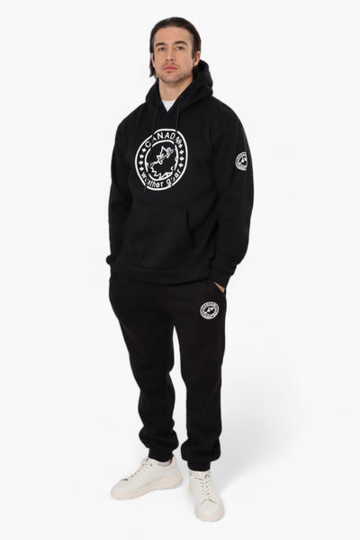 Canada Weather Gear Solid Centre Logo Hoodie - Black - Mens Hoodies & Sweatshirts - International Clothiers