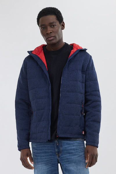 Canada Weather Gear Zip Up Hooded Lightweight Jacket - Navy - Mens Lightweight Jackets - International Clothiers