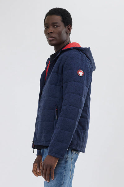 Canada Weather Gear Zip Up Hooded Lightweight Jacket - Navy - Mens Lightweight Jackets - International Clothiers