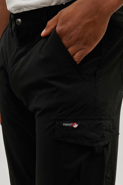 Canada Weather Gear Convertible Utility Cargo Pants - Black - Mens Pants - International Clothiers