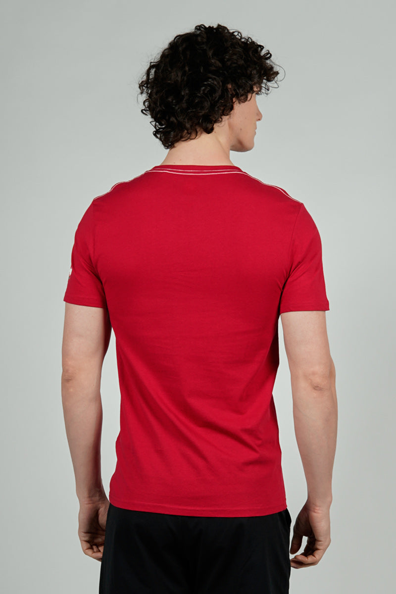 Canada Weather Gear Moose Country Print Tee - Red