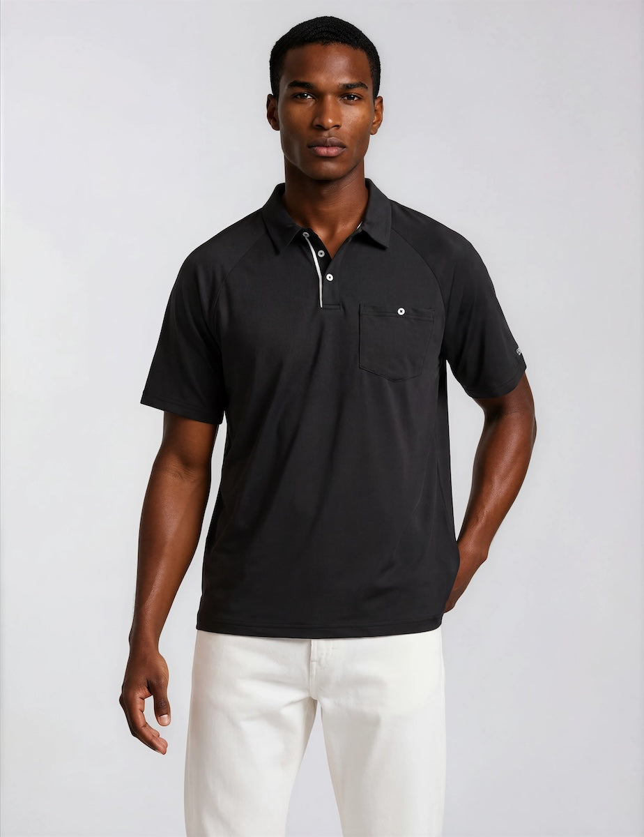 Lightweight Polo - Black