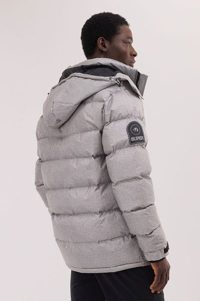 Super Triple Goose Thermal-Foil Lining Bomber Jacket - Grey - Mens Bomber Jackets - International Clothiers