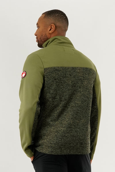 Canada Weather Gear Fleece Lightweight Jacket - Green - Mens Lightweight Jackets - International Clothiers