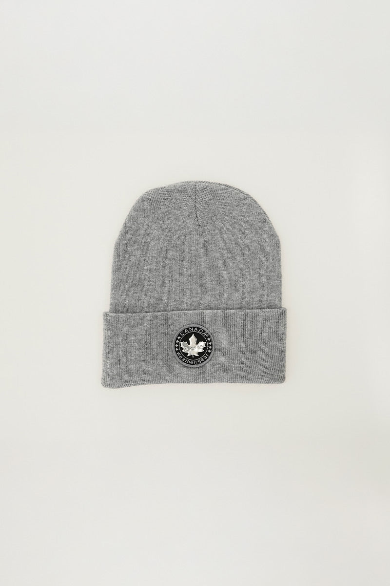 Canada Weather Gear Soft Knit Hat - Grey - Mens Hats - International Clothiers