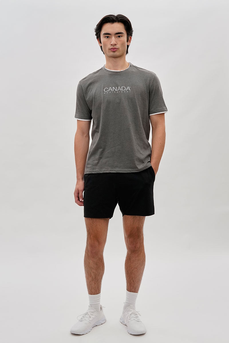 Canada Weather Gear Classic Tee - Grey - Mens Tees & Tank Tops - International Clothiers