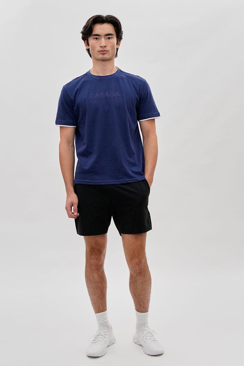 Canada Weather Gear Classic Tee - Navy - Mens Tees & Tank Tops - International Clothiers