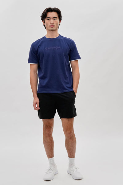 Canada Weather Gear Classic Tee - Navy - Mens Tees & Tank Tops - International Clothiers