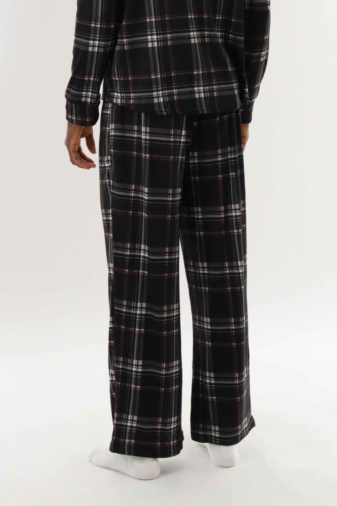 Canada Weather Gear Long Printed Pajama Pants - Black - Mens Pajamas - International Clothiers