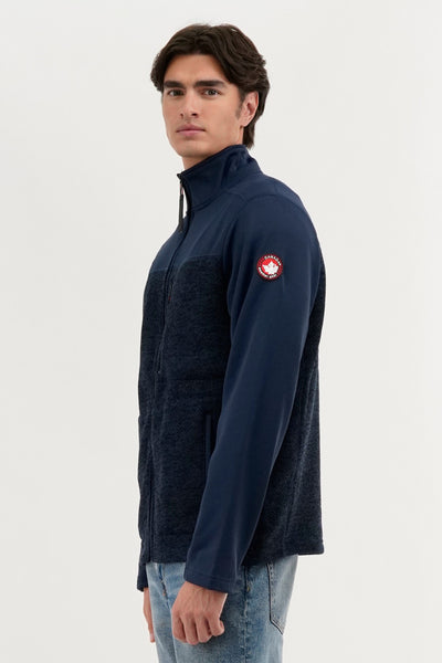 Canada Weather Gear Fleece Lightweight Jacket - Navy - Mens Lightweight Jackets - International Clothiers