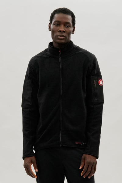 Canada Weather Gear Zip Up Utility Pocket Lightweight Jacket - Black - Mens Lightweight Jackets - International Clothiers