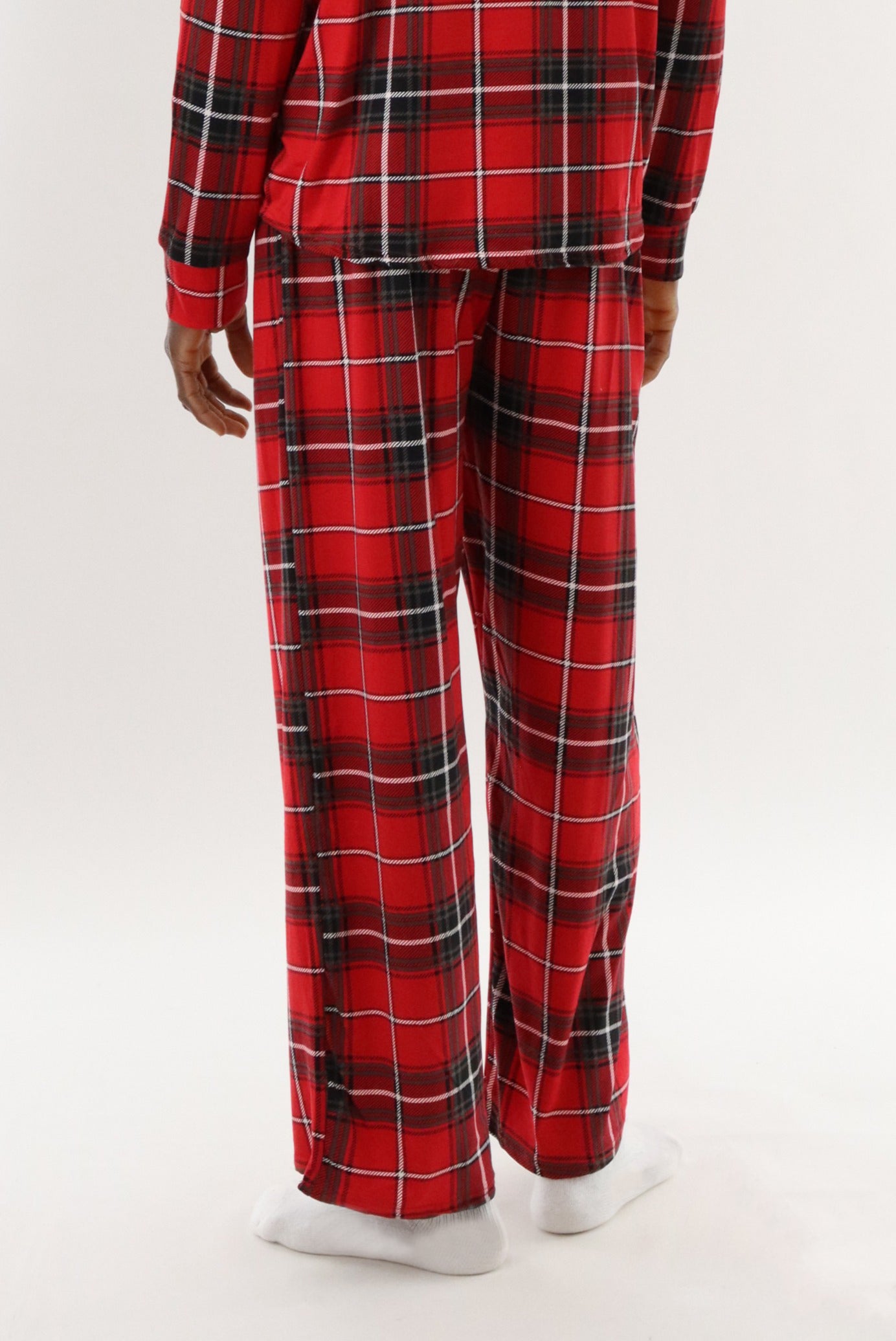 Canada Weather Gear Long Printed Pajama Pants - Red - Mens Pajamas - International Clothiers