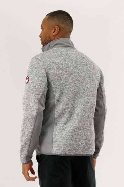 Canada Weather Gear Fleece Lightweight Jacket - Grey - Mens Lightweight Jackets - International Clothiers