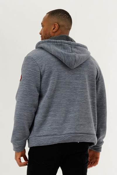 Canada Weather Gear Sherpa Lined Lightweight Jacket - Navy - Mens Lightweight Jackets - International Clothiers