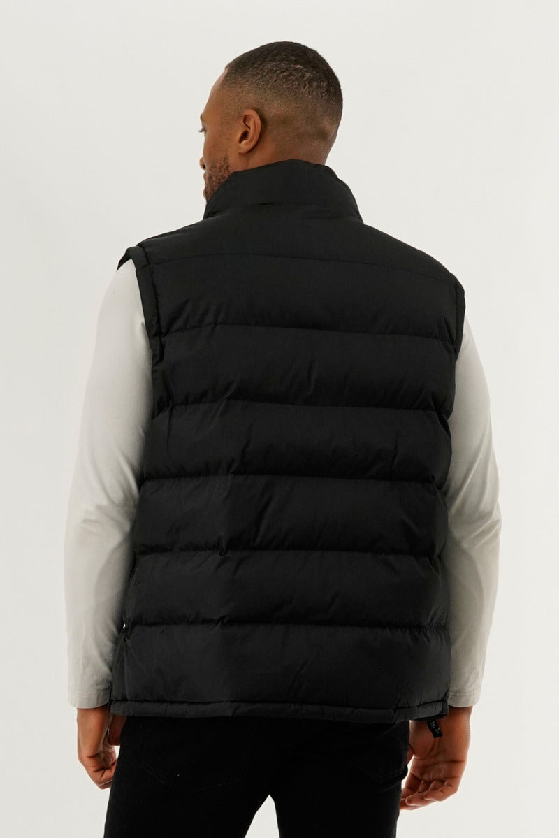 Canada Weather Gear Basic Puffer Vest - Black - Mens Vests - International Clothiers