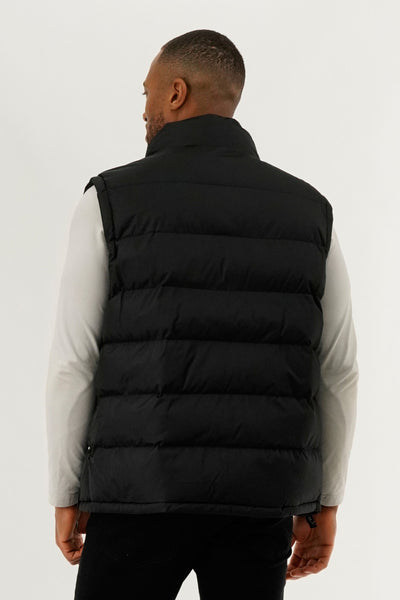 Canada Weather Gear Basic Puffer Vest - Black - Mens Vests - International Clothiers