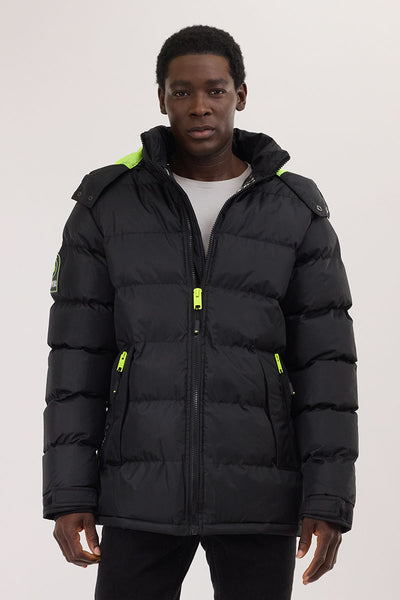 Super Triple Goose Thermal-Foil Lining Bomber Jacket - Green - Mens Bomber Jackets - International Clothiers