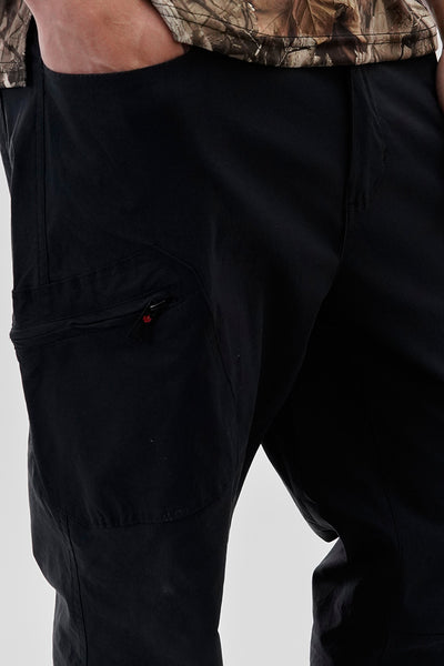 Canada Weather Gear Adventure Bound Solid Cargo Pants - Black - Mens Pants - International Clothiers