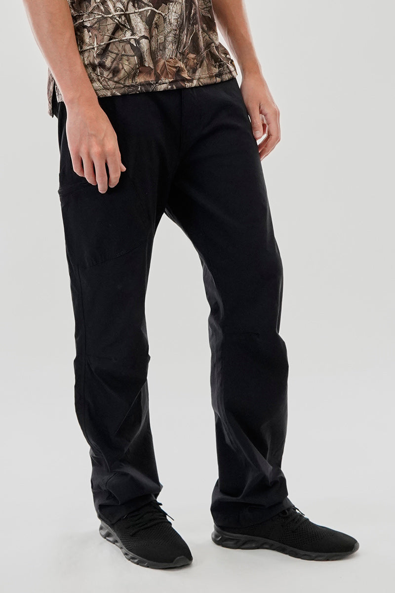 Canada Weather Gear Adventure Bound Solid Cargo Pants - Black - Mens Pants - International Clothiers