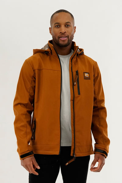 Canada Work Gear Wood Camo Lined Lightweight Jacket - Brown - Mens Lightweight Jackets - International Clothiers