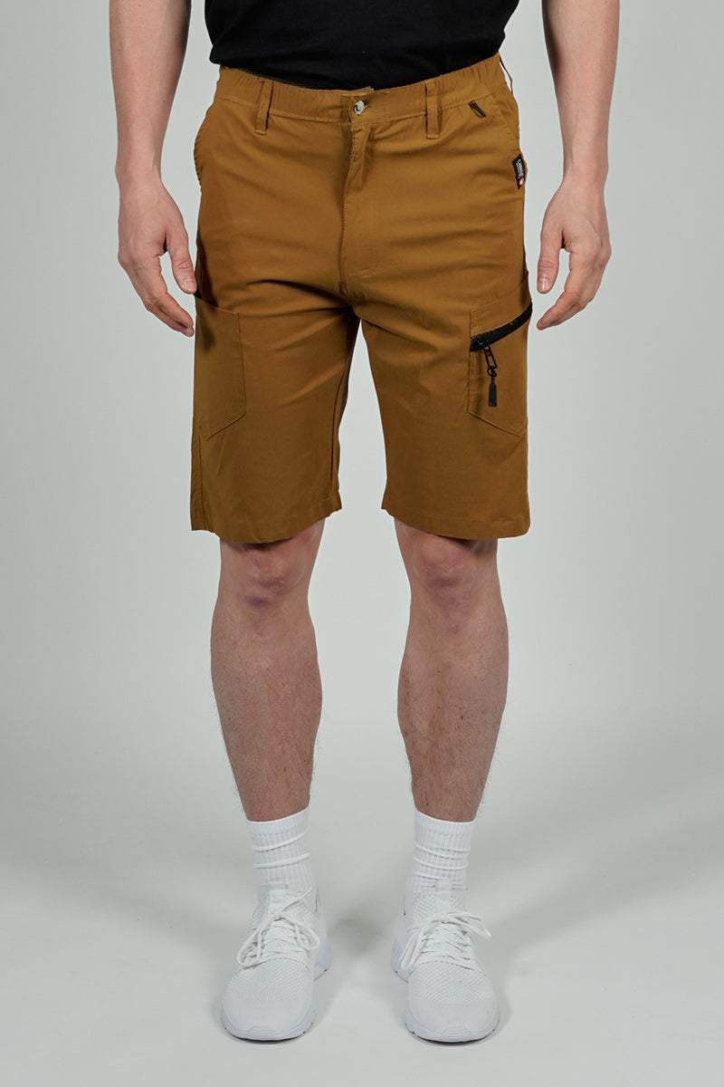 Canada Weather Gear Adventure Bound Cargo Pocket Shorts - Camel