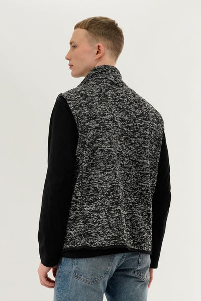 Canada Weather Gear Fleece Vest - Black - Mens Vests - International Clothiers