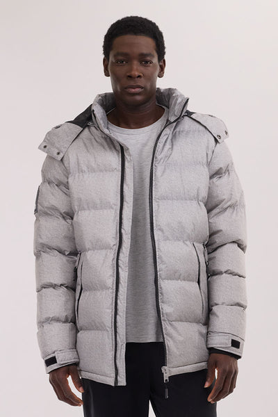 Super Triple Goose Thermal-Foil Lining Bomber Jacket - Grey - Mens Bomber Jackets - International Clothiers