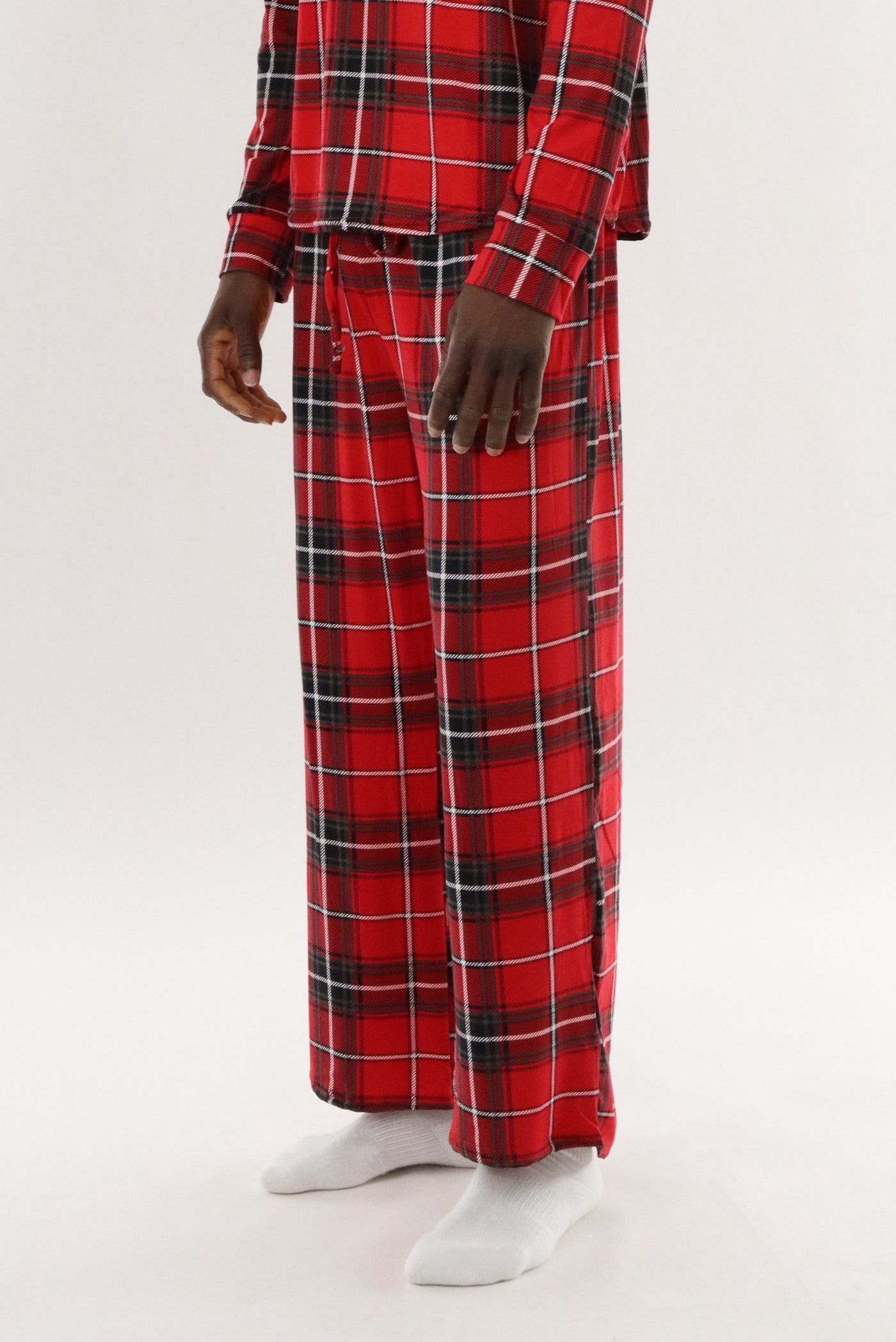 Canada Weather Gear Long Printed Pajama Pants - Red - Mens Pajamas - International Clothiers