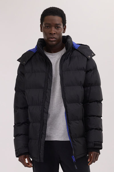 Super Triple Goose Thermal-Foil Lining Bomber Jacket - Blue - Mens Bomber Jackets - International Clothiers